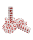 Serpentiner med dannebrog flag